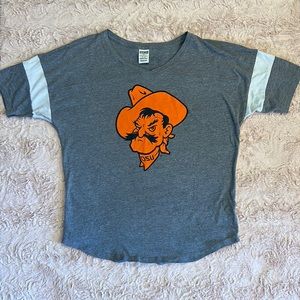 OSU size m short sleeve PINK with 5th & Ocean shirt